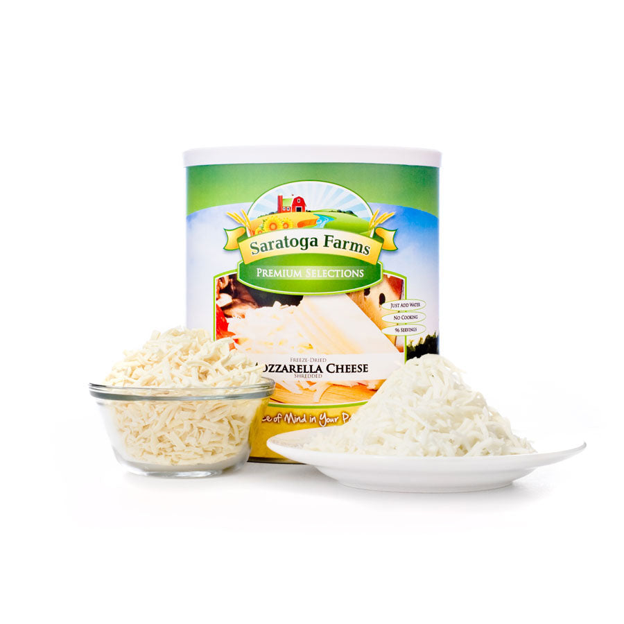 6 PACK - Saratoga Farms Freeze Dried Mozzarella Cheese